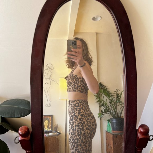 Reformation PERFECT leopard print set - Picture 4 of 9
